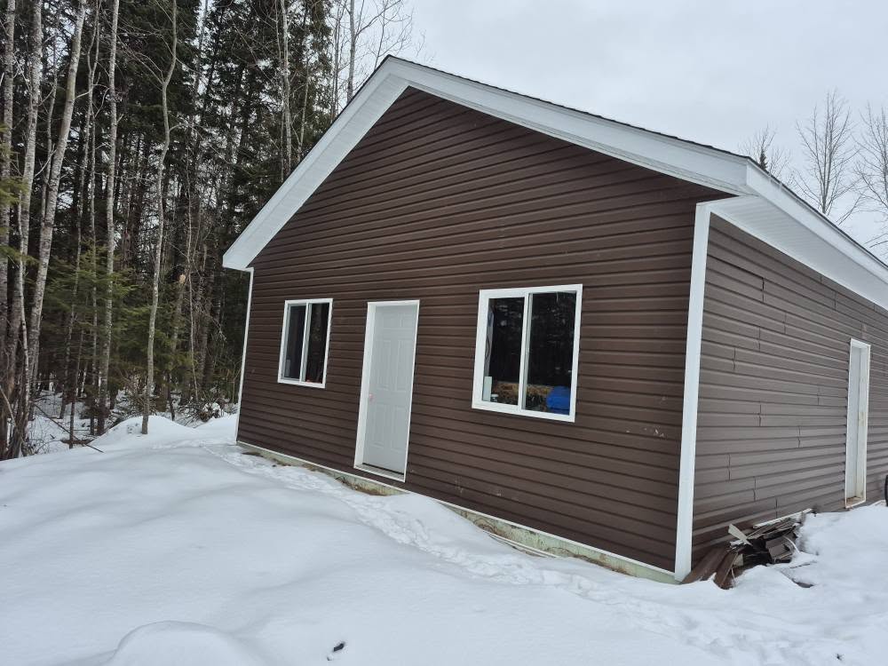 Completed roofing project